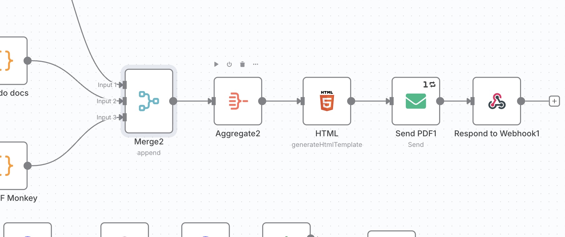 Automatyzacja N8N - generowanie dokumentów